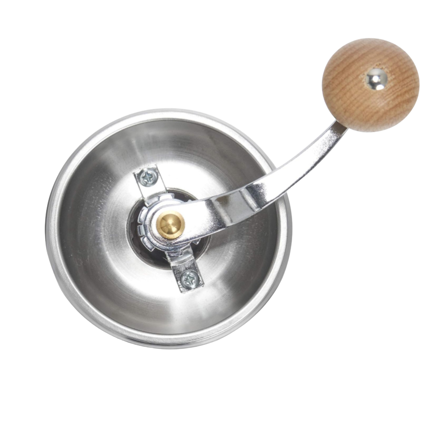 Zeller Kaffeemühle aus Edelstahl