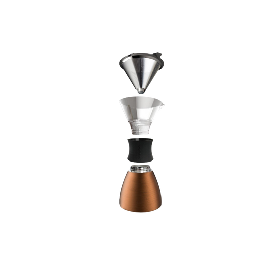 ASOBU Pour Over Kaffeebereiter – Perfekter Pour-Over-Kaffee immer & überall - LOULOU'S COFFEE CO.