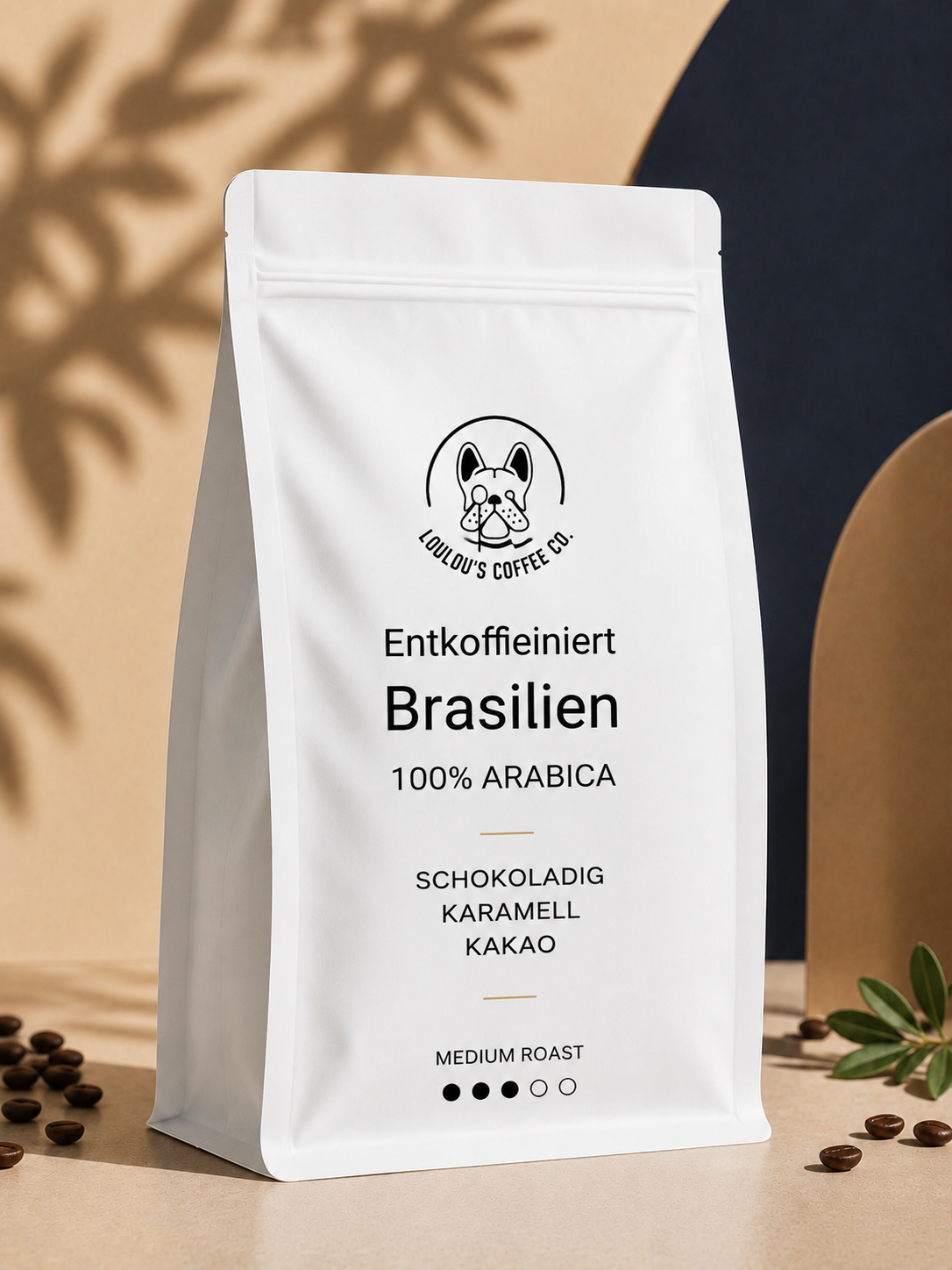 Brasilien DECAF 100% Entkoffieniert - LOULOU'S COFFEE CO.