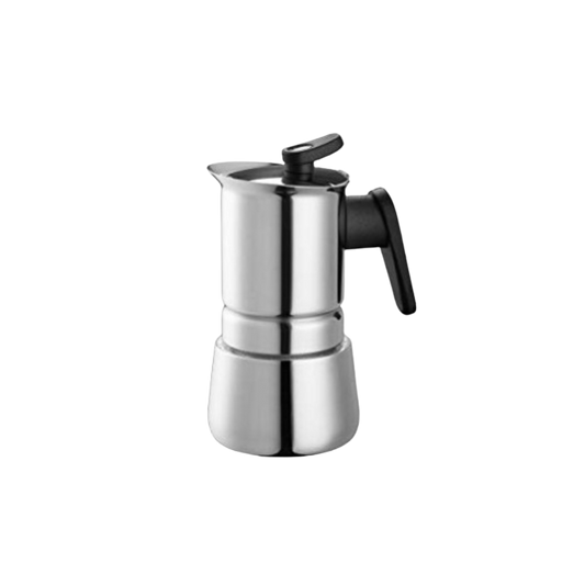 Edelstahl-Espressokocher – Klassischer italienischer Kaffeegenuss