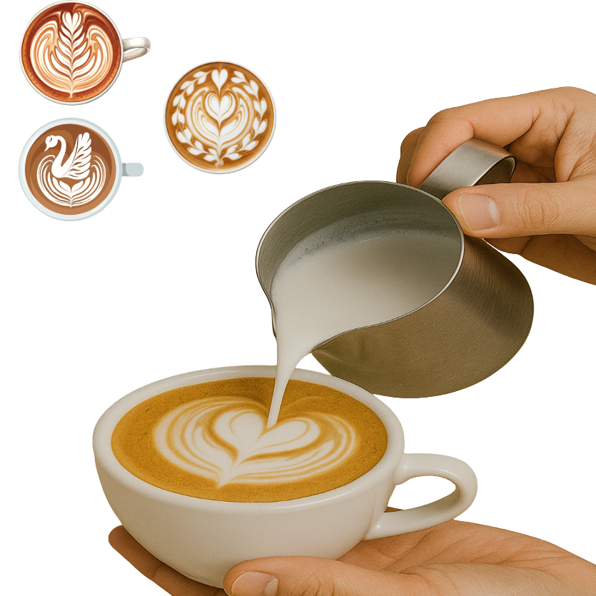 Latte Art Workshop – lerne Milch aufschäumen & Latte Art gießen wie ein Profi