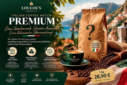 Italian Coffee Match PREMIUM 1 kg