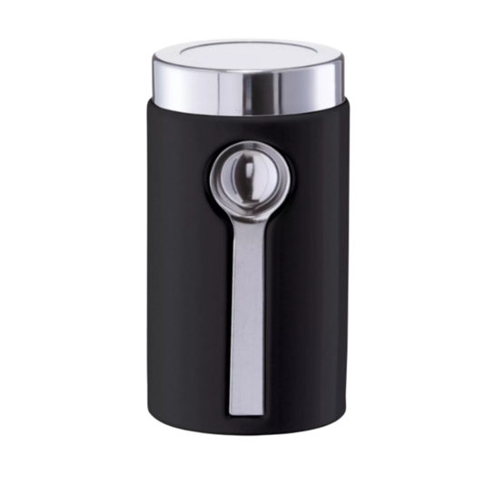 Zeller Present Vorratsdose mit Löffel – Keramik & Edelstahl im eleganten Design - LOULOU'S COFFEE CO.